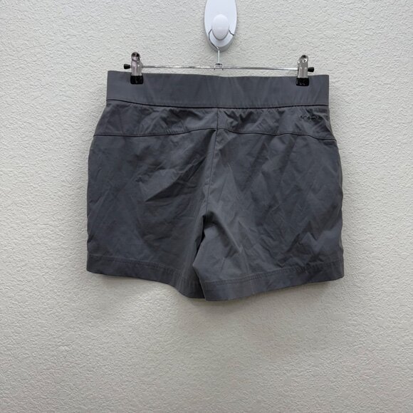 Columbia Anytime Gray Casual Nylon Stretch Hiking Shorts AK0418 Womens sz Large - Picture 6 of 9